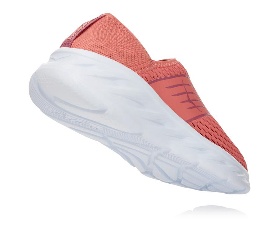 Hoka One One Sandaler Dame - Ora Porno - Orange/Hvide - 498632SLE